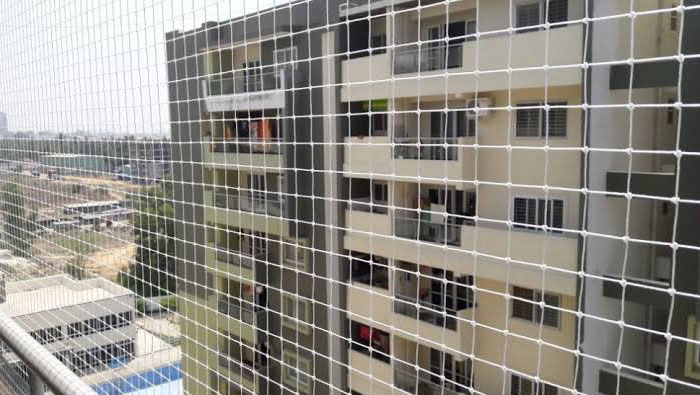 Anti Bird Nets in HSR layout